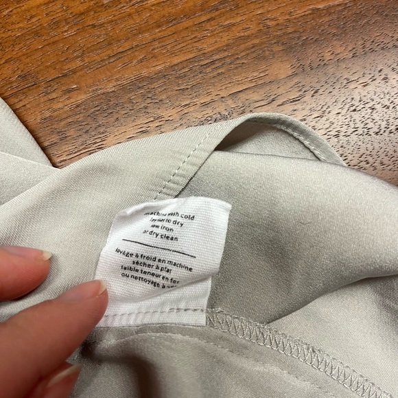 OAK + FORT Asymmetrical Draped Dress - Picture 8 of 10